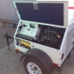 Low Hour Isuzu 4LE1 20KW  Generator Set Item-13999 2