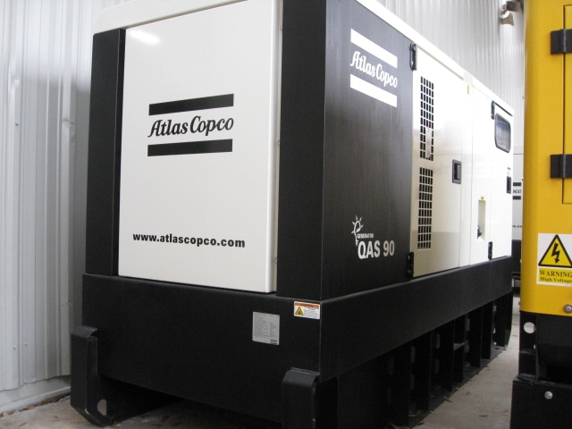 New Atlas Copco John Deere 4045HF285 72KW  Generator Set Item-14041 0