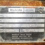 Low Hour Waukesha F817GU 115KW  Generator Set Item-14188 2