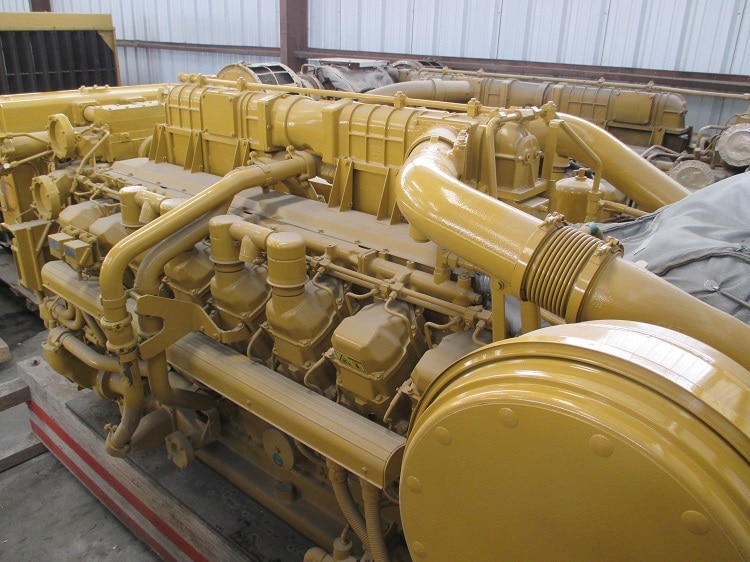New Surplus Caterpillar 3516C HD 2575HP Diesel  Marine Engine Item-14302 1