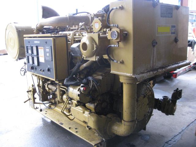 High Hour Runner Caterpillar 3508B DITA SCAC 1050HP Diesel  Marine Engine Item-14332 3