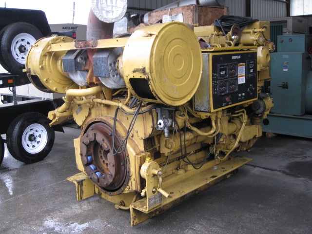 High Hour Runner Caterpillar 3508B DITA SCAC 1050HP Diesel  Marine Engine Item-14332 4