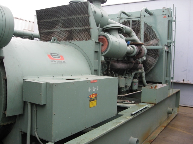 Good Used Detroit Diesel 16V-149TI 2100KW  Generator Set Item-14334 3