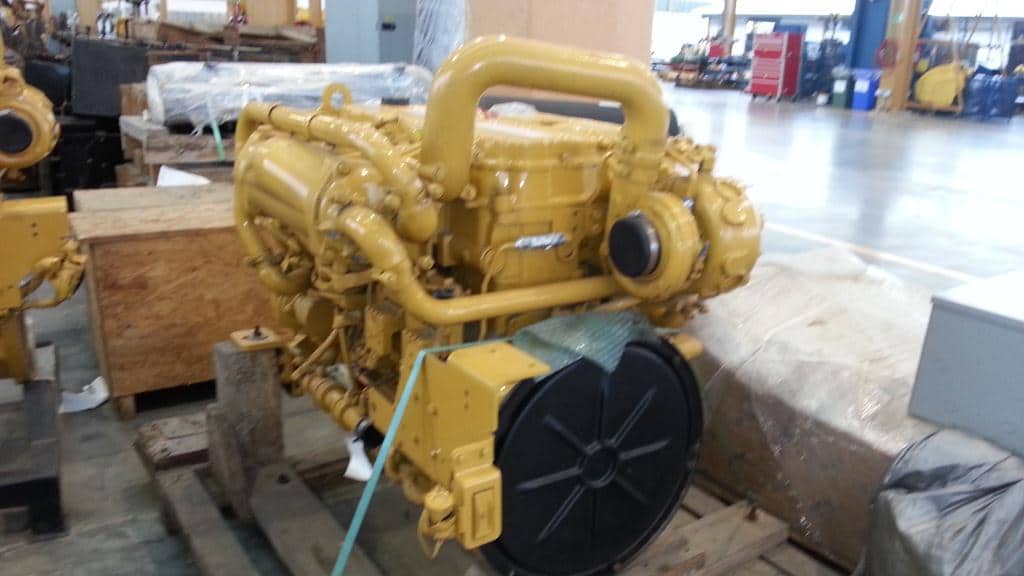 New Surplus Caterpillar C9 DITA 253HP Diesel  Marine Engine Item-14347 1