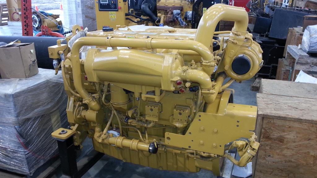 New Surplus Caterpillar C9 DITA 253HP Diesel  Marine Engine Item-14347 3