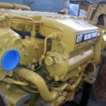 New Surplus Caterpillar C9 DITA 253HP Diesel  Marine Engine Item-14347 6