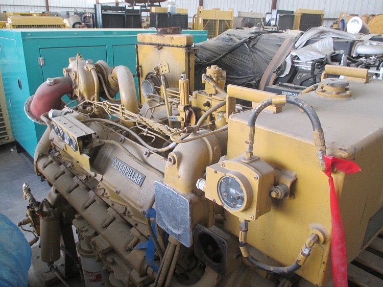 High Hour Runner Caterpillar 3412 DIT 600HP Diesel  Marine Engine Item-14394 3