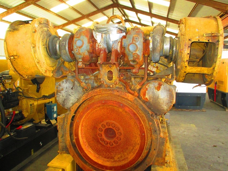 Core Caterpillar 3512 DITA 1280HP Diesel  Marine Engine Item-14398 2