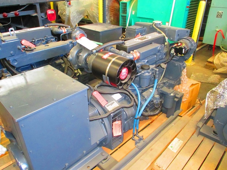 New John Deere 4045TF270 55KW  Generator Set Item-14403 0