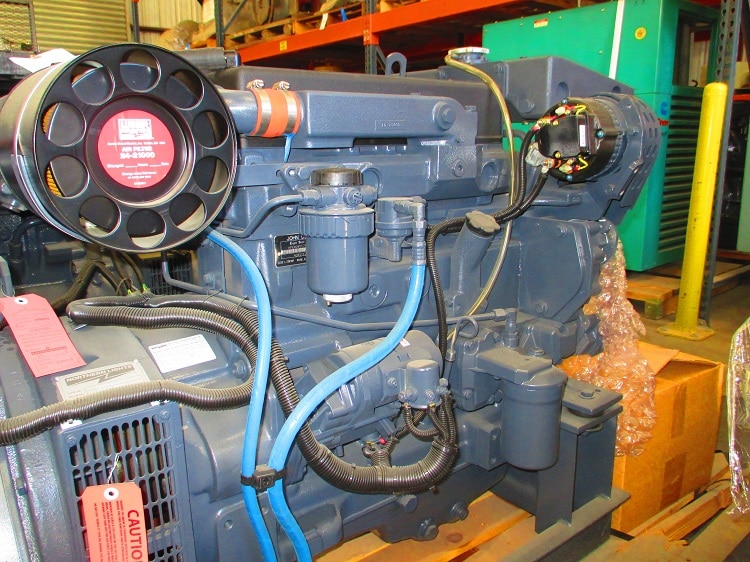 New John Deere 4045TF270 55KW  Generator Set Item-14403 2