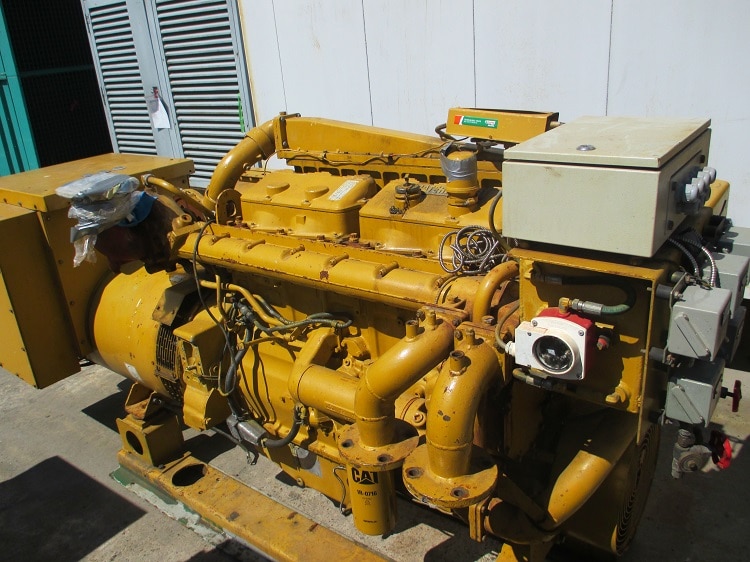 Good Used Caterpillar 3406 DITA 240KW  Generator Set Item-14425 1