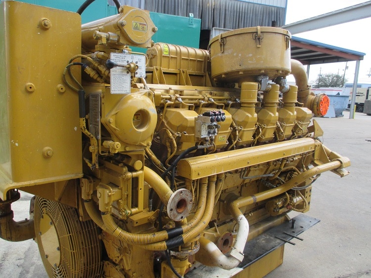 Good Used Caterpillar 3512B HD 1500HP Diesel  Marine Engine Item-14426 3