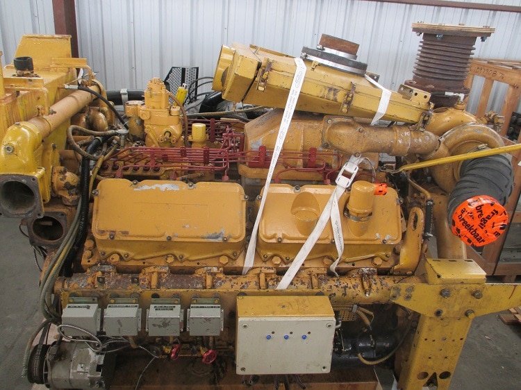 High Hour Runner Caterpillar 3412 DITA 671HP Diesel  Marine Engine Item-14428 4