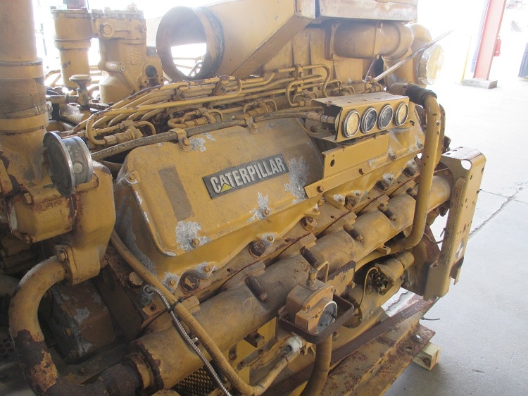 Low Hour Caterpillar 3412 DITA 831HP Diesel  Marine Engine Item-14429 2