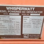 Low Hour John Deere 6081TF 120KW  Generator Set Item-14441 4