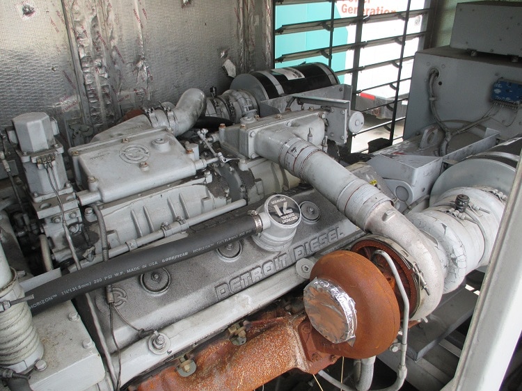 Good Used Detroit Diesel 12V71TAB 450KW  Generator Set Item-14460 3