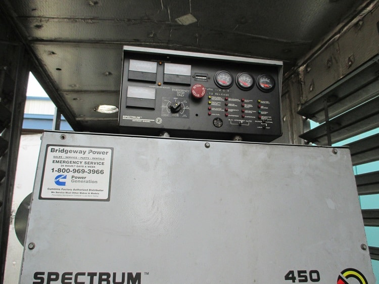 Good Used Detroit Diesel 12V71TAB 450KW  Generator Set Item-14460 4