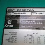 Good Used Cummins LTA-10G1 200KW  Generator Set Item-14466 3