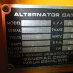 Good Used Caterpillar 3054 60KW  Generator Set Item-14469 3