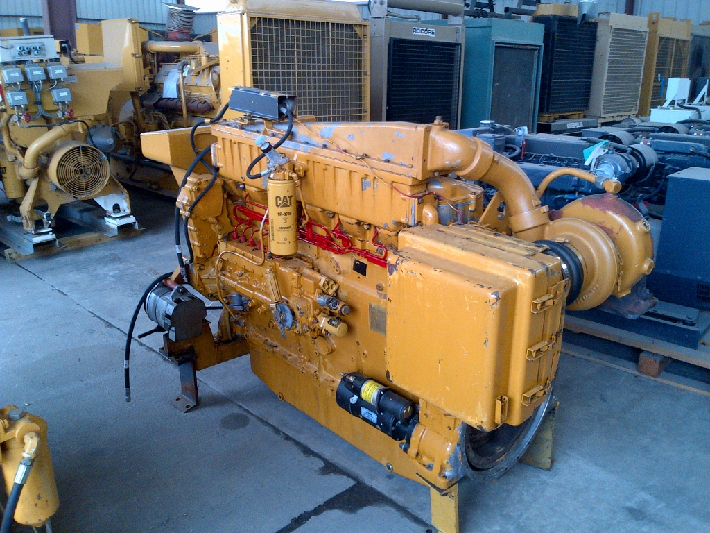 High Hour Runner Caterpillar 3406B DITA 322HP Diesel  Marine Engine Item-14557 4
