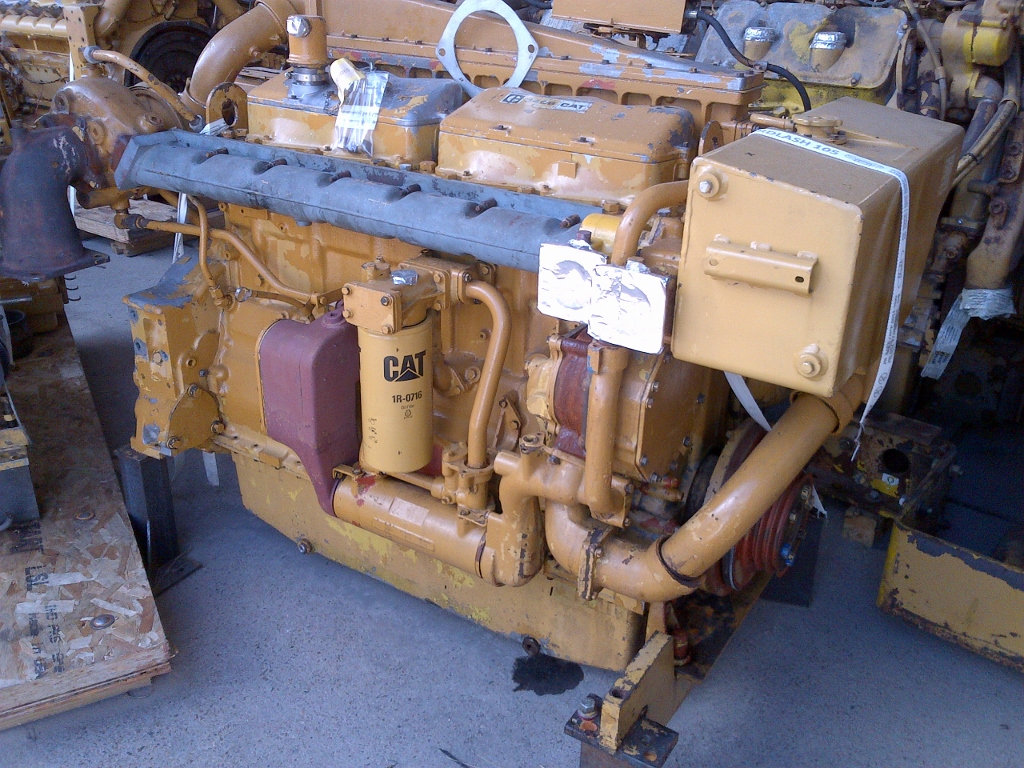 High Hour Runner Caterpillar 3406B DITA 322HP Diesel  Marine Engine Item-14558 0
