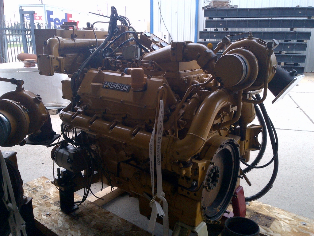High Hour Runner Caterpillar 3408C DITA 470HP Diesel  Marine Engine Item-14559 4