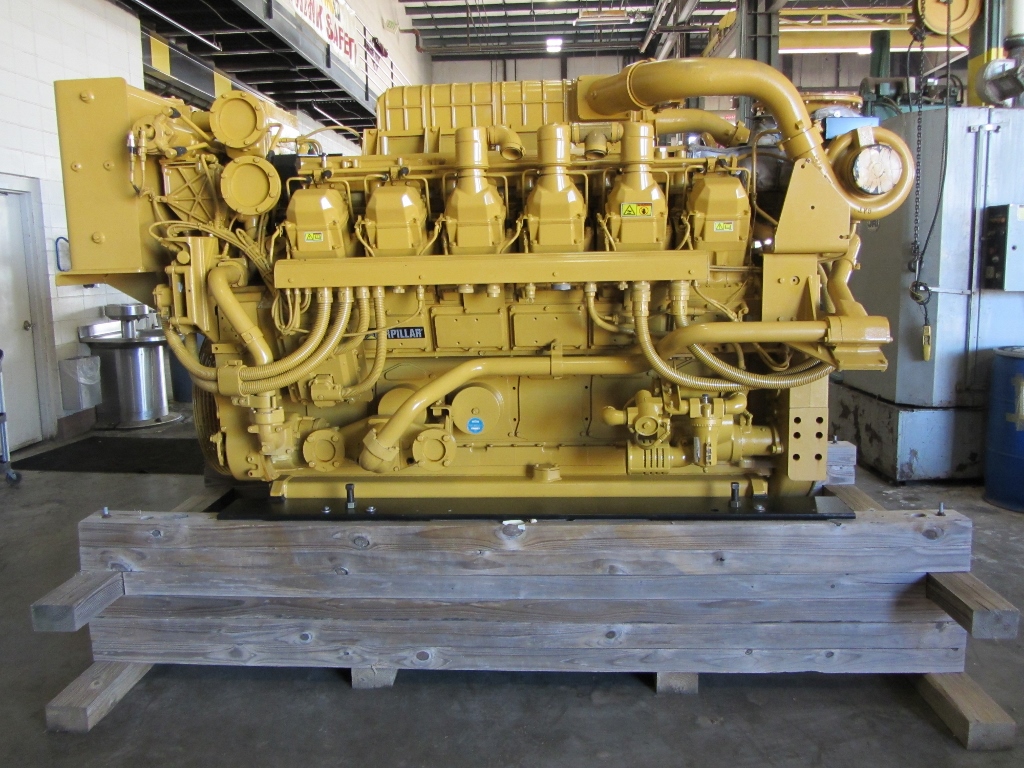 New Surplus Caterpillar 3512B HD 1911HP Diesel  Marine Engine Item-14589 5