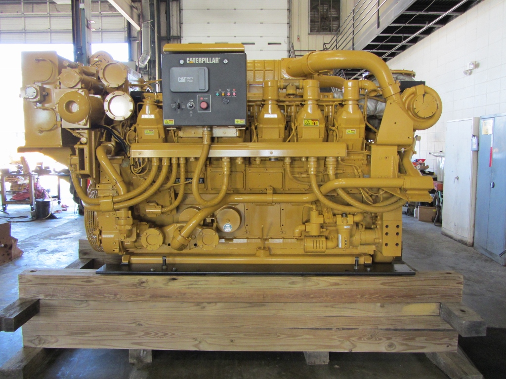 New Surplus Caterpillar 3512B HD 1911HP Diesel  Marine Engine Item-14590 1