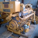High Hour Runner Caterpillar 3412 DIT 540HP Diesel  Marine Engine Item-14603 3