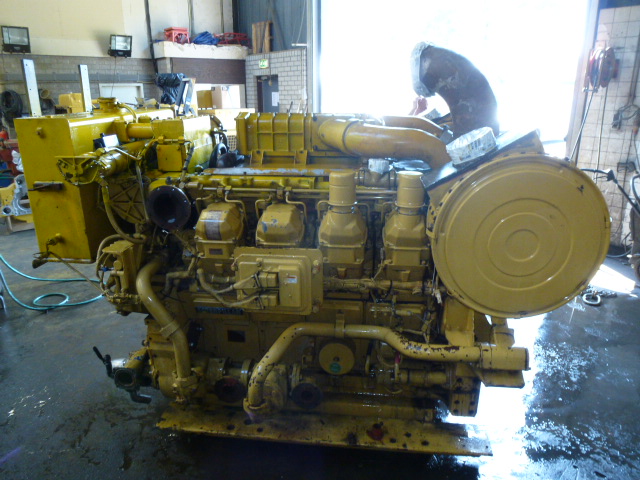 High Hour Runner Caterpillar 3508B DITA SCAC 1050HP Diesel  Marine Engine Item-14604 4