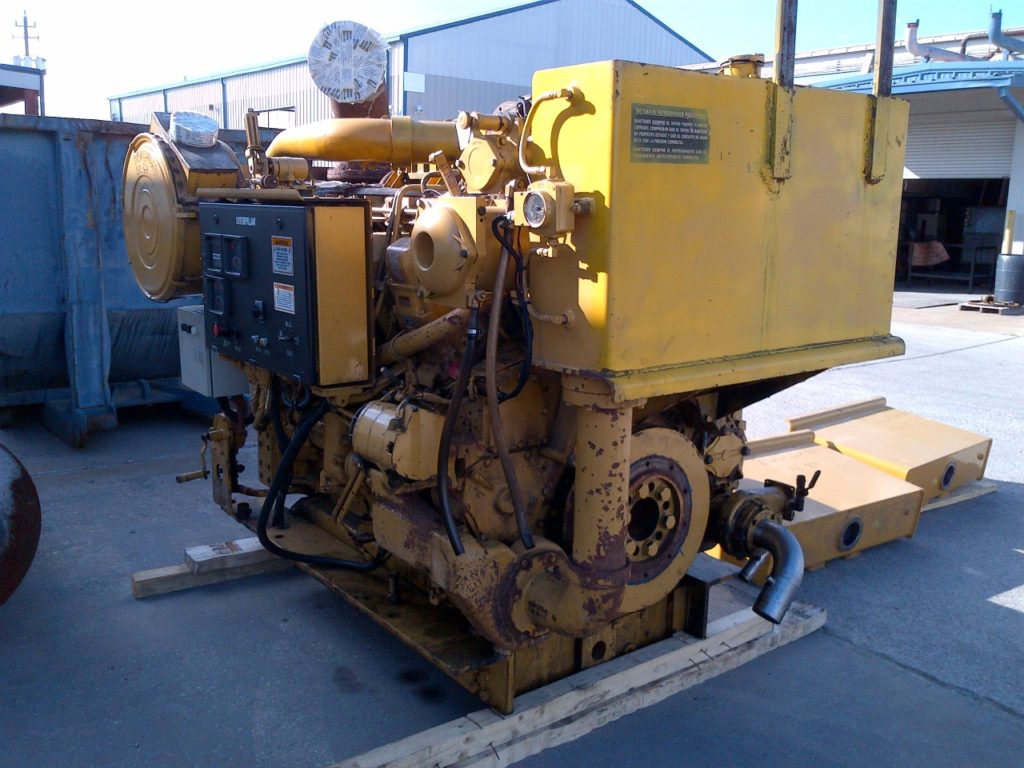 High Hour Runner Caterpillar 3508B DITA SCAC 1050HP Diesel  Marine Engine Item-14604 6