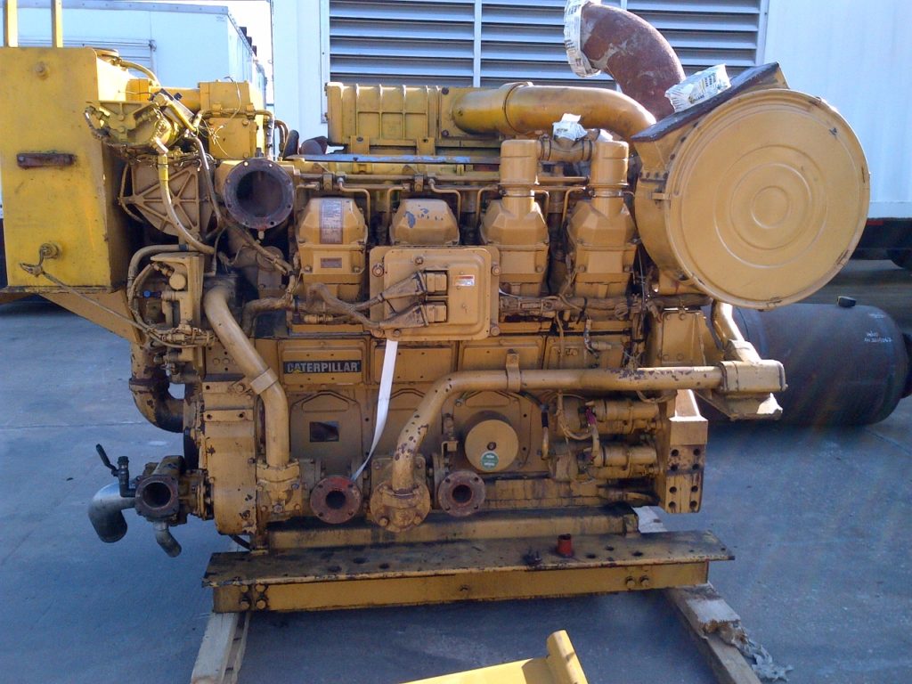 High Hour Runner Caterpillar 3508B DITA SCAC 1050HP Diesel  Marine Engine Item-14604 7