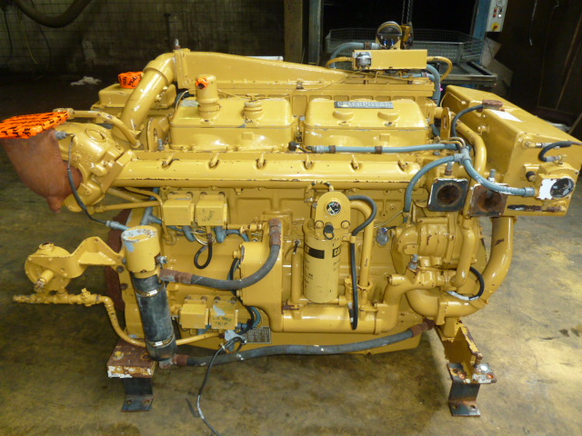 High Hour Runner Caterpillar 3406C DITA 400HP Diesel  Marine Engine Item-14606 0