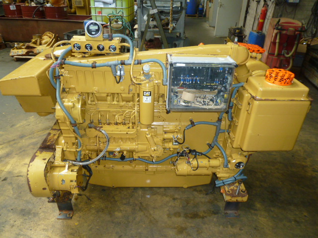 High Hour Runner Caterpillar 3406C DITA 400HP Diesel  Marine Engine Item-14606 2