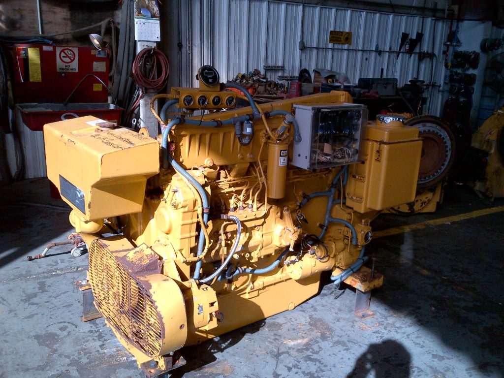 High Hour Runner Caterpillar 3406C DITA 400HP Diesel  Marine Engine Item-14606 5