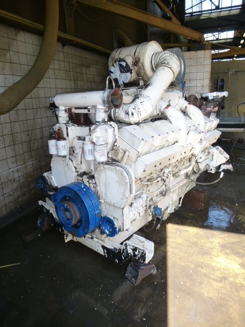 High Hour Runner Cummins KTA50-M 1100HP Diesel  Marine Engine Item-14608 4