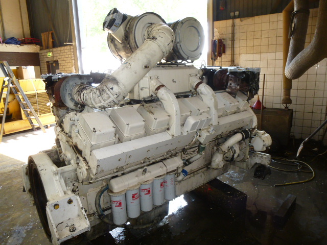 High Hour Runner Cummins KTA50-M 1100HP Diesel  Marine Engine Item-14608 6