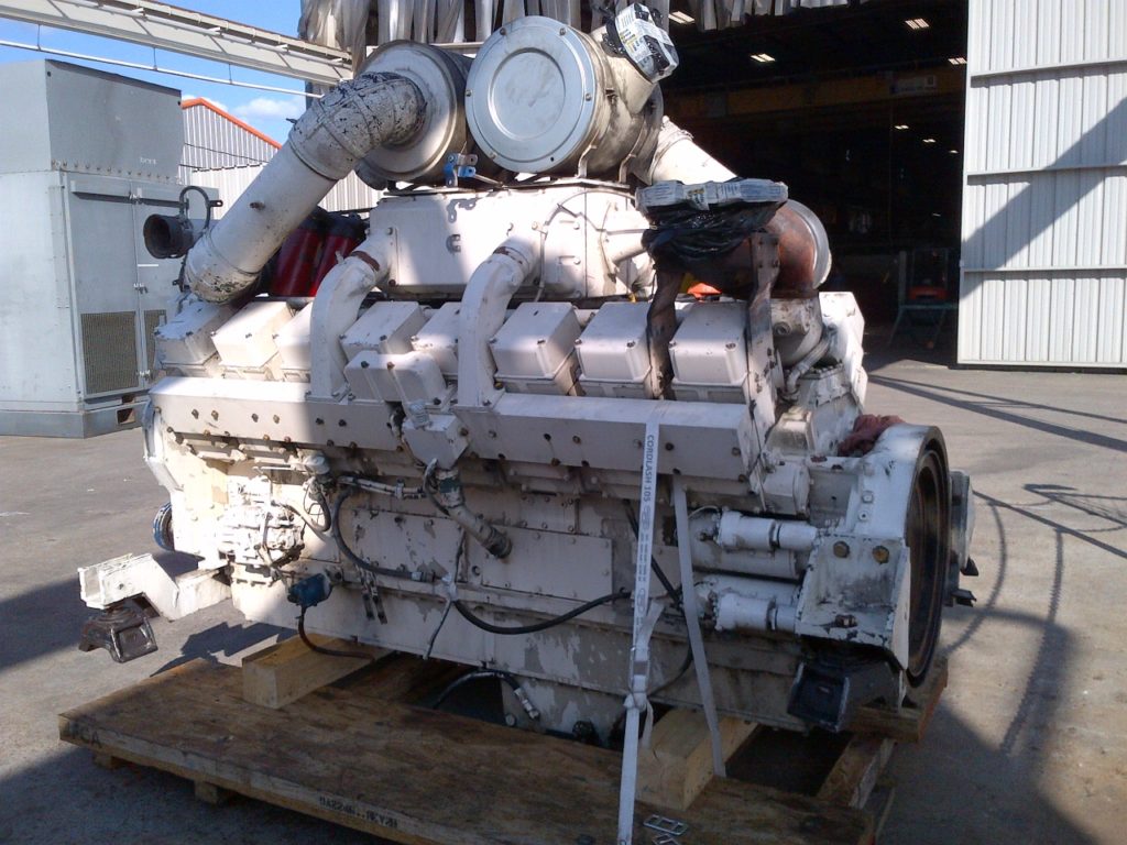 High Hour Runner Cummins KTA50-M 1100HP Diesel  Marine Engine Item-14608 7