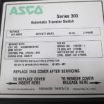 Like New ASCO 300 Series 800 Amp  Transfer Switch Item-14611 2