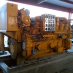 High Hour Runner Caterpillar 3512 DITA 1200HP Diesel  Marine Engine Item-14619 3