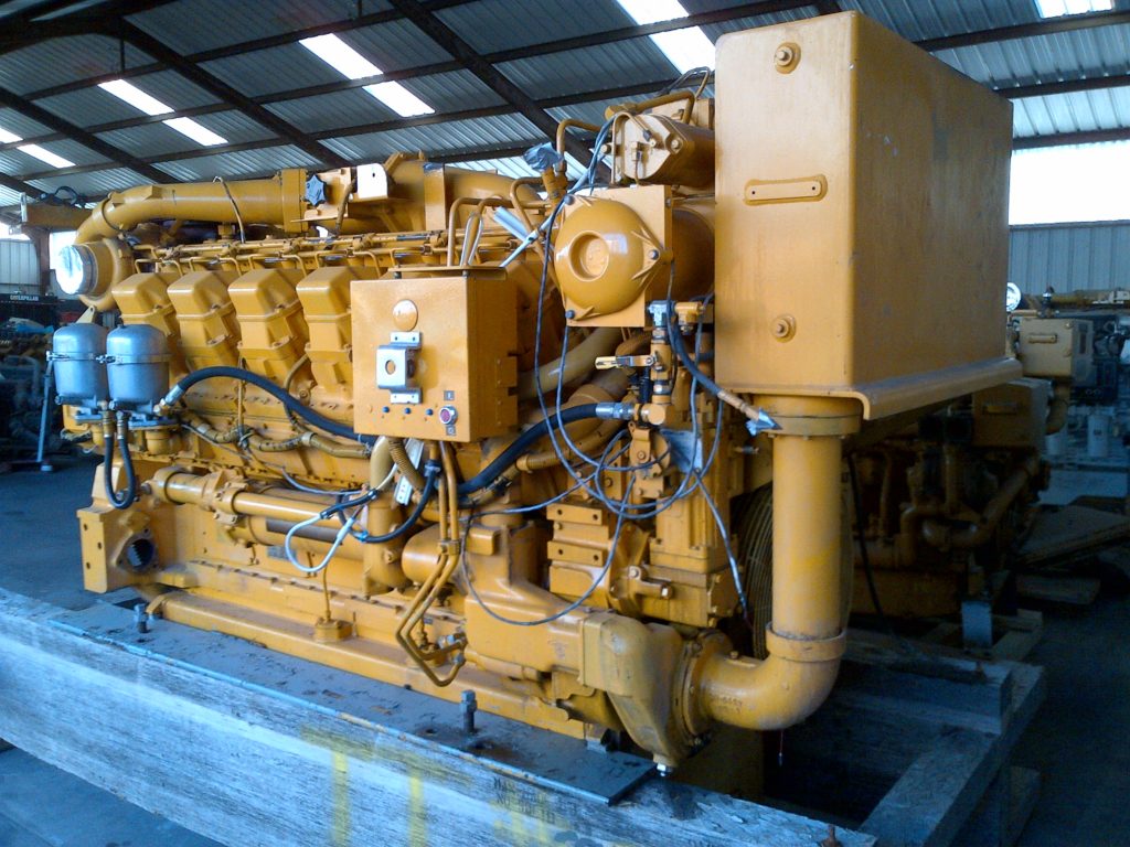 High Hour Runner Caterpillar 3512 DITA 1200HP Diesel  Marine Engine Item-14619 4