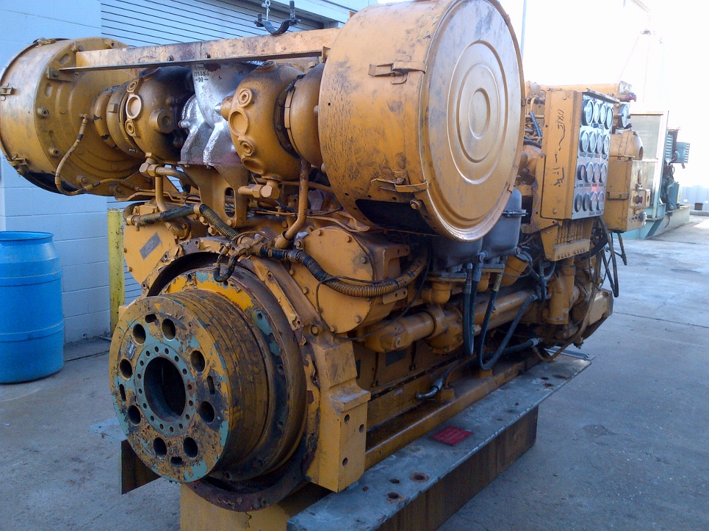 Top End Overhaul Caterpillar 3512 DITA 1200HP Diesel  Marine Engine Item-14620 4