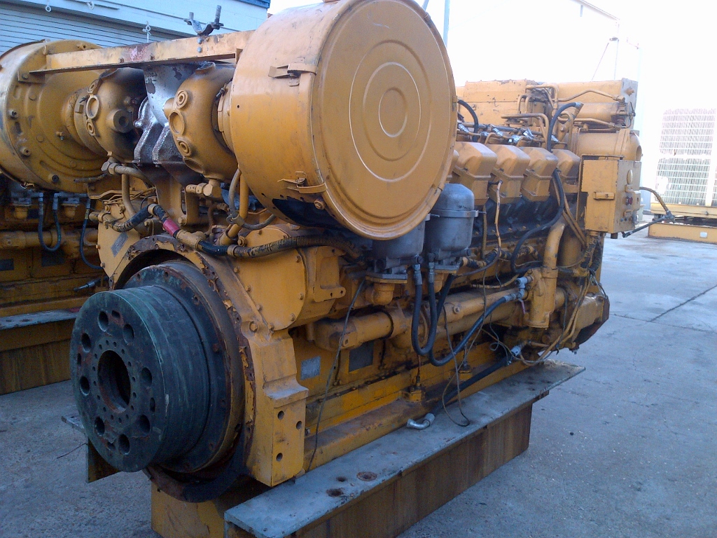 Top End Overhaul Caterpillar 3512 DITA 1200HP Diesel  Marine Engine Item-14621 1