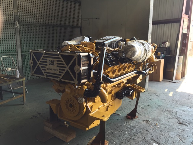 Good Used Caterpillar C32 1400HP Diesel  Marine Engine Item-14736 7