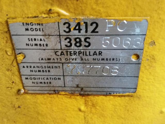 Low Hour Caterpillar 3412 PCTA 520KW  Generator Set Item-14754 6