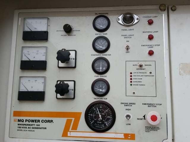 Low Hour John Deere 6068HF485 158KW  Generator Set Item-14757 1