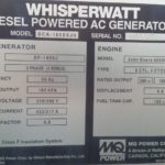 Low Hour John Deere 6068HF485 158KW  Generator Set Item-14758 2