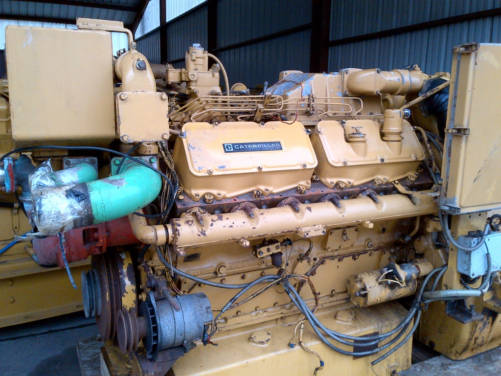 High Hour Runner Caterpillar 3412 DITA 764HP Diesel  Marine Engine Item-14771 0