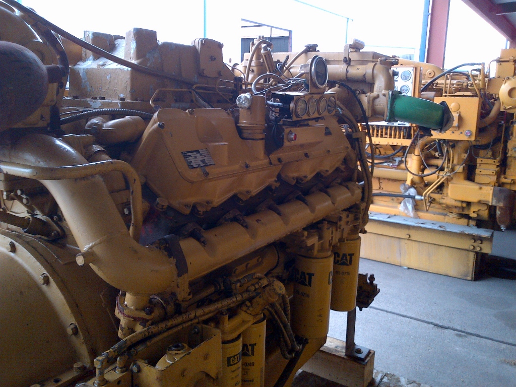 High Hour Runner Caterpillar 3412 DITA 764HP Diesel  Marine Engine Item-14771 3