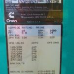 Good Used Cummins LTA-10G1 180KW  Generator Set Item-14793 4
